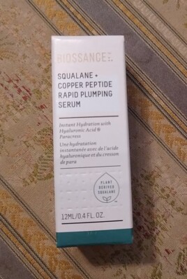 Biossance Squalane + Copper Peptide Rapid Plumping Serum 12ml / 0.4 fl oz