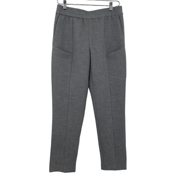 Thakoon Addition Ankle Pants Womens Size 4 Gray Elastic Waist Pull-on Trousers