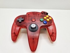 Nintendo 64 Controller - Clear Red -	 JAP VERSION