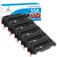 5 pack Black CE255A 55A Toner for HP LaserJet Pro 500 MFP M525F M525dn M525C