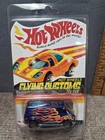 2003 HOTWHEELS FLYING CUSTOM 70'S VAN BLUE RED LINES MIP