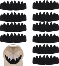 10 PIEZAS Forros para Sombreros de Sudor para Gorras Inserciones Lavables Reutilizables para Protección contra el Sudor