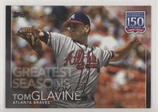 2019 Update 150 Years of Professional Baseball Black 70/299 Tom Glavine HOF 0e3