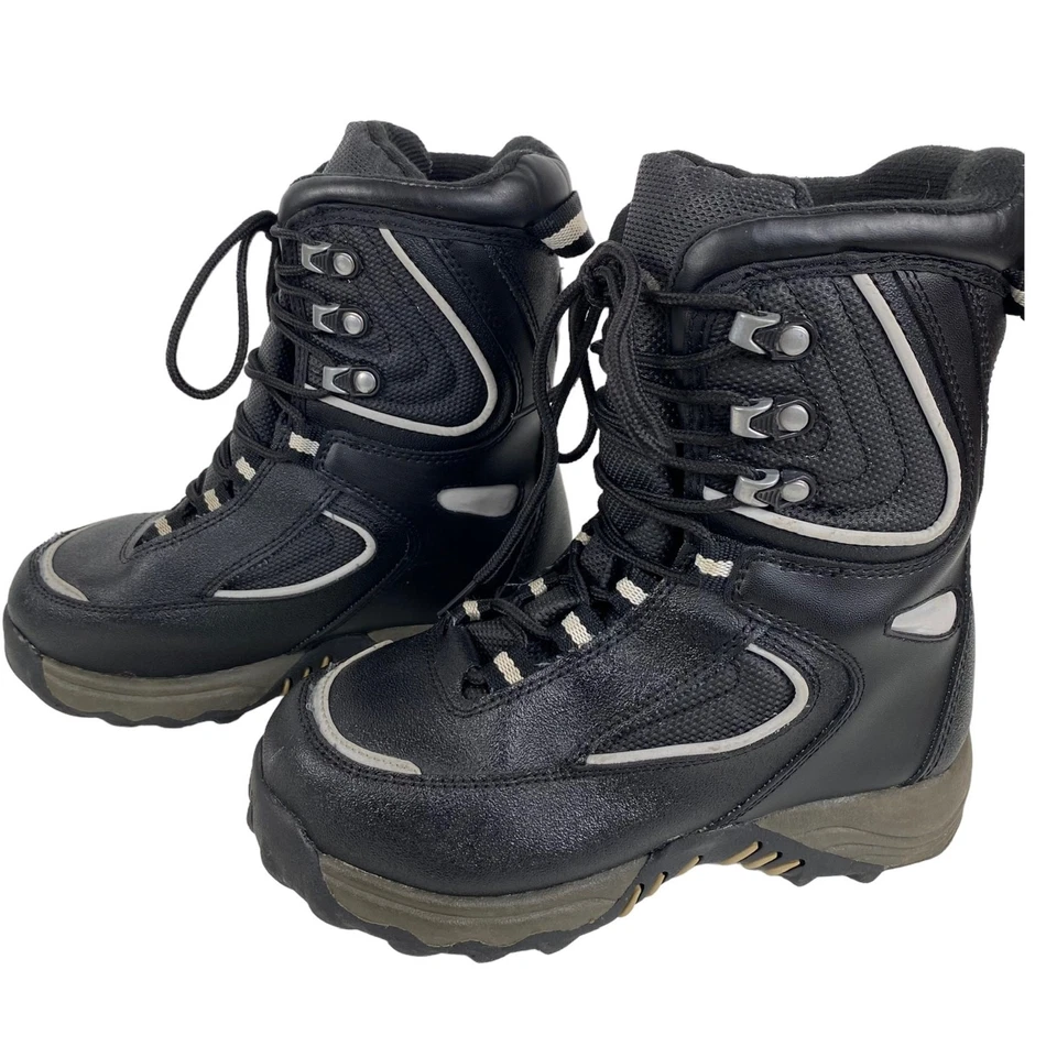 Champion C9 Vance Winter Snow Boots Boys Size 3 Lace Up Insulated Rugged - Image 4 of 4