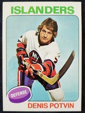 1975 Denis Potvin New York Islanders NHL Topps Card  #275