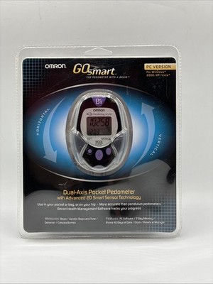 Omron Go Smart Dual-Axis Pocket Pedometer HJ-720ITC PC Version New In Package