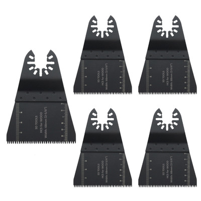 5 x oszillierende 68 mm Universal Multitool Sägeblätter für Holzschneider 5er Pack