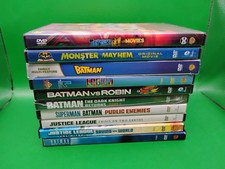 DC Comics Animated DVD Lot of 10 Batman Superman Justice League DCAU Tested