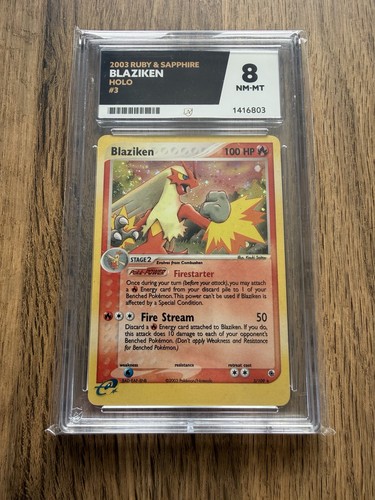 Blaziken graded ACE 8 for sale on eBay