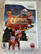 RUDOLPH THE RED NOSED REINDEER WII NINTENDO WII GAME DISC, MANUAL & CASE NES HQ