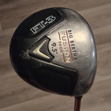 Callaway Big Bertha Fusion FT-3 Tour Driver 9.5° Aldila NVS 65 Stiff Flex RH