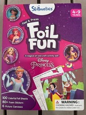 Skillmatics Foil Fun Art Kit for Kids, Disney Princess