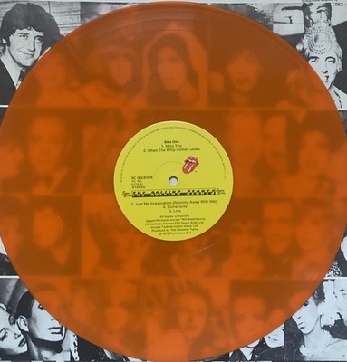 The Rolling Stones   Some Girls LP (1978 Netherlands Press) Orange Colour Vinyl