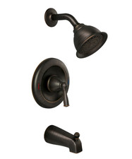 MOEN Banbury Single-Handle 82910BRB 1.75 GPM Tub Shower Faucet Bronze w/Valve