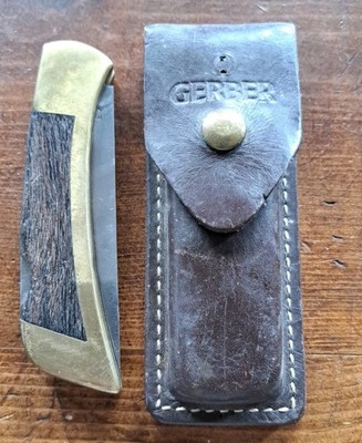 Vintage Gerber Knife 97223 W/ Sheath Portland Oregon USA | eBay
