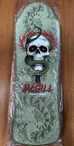 Planche à Roulettes Powell Peralta Bones Brigade Série 16 – Édition Limitée Mike McGill – Design Doré Collector