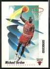 Michael Jordan 1991-92 SkyBox #39 Chicago Bulls Card