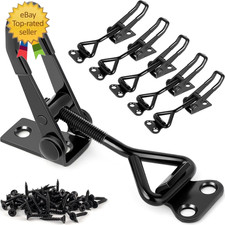 6 Pack Adjustable Toggle Latch Clamp 4001, 330Lbs Holding Capacity Quick Relea
