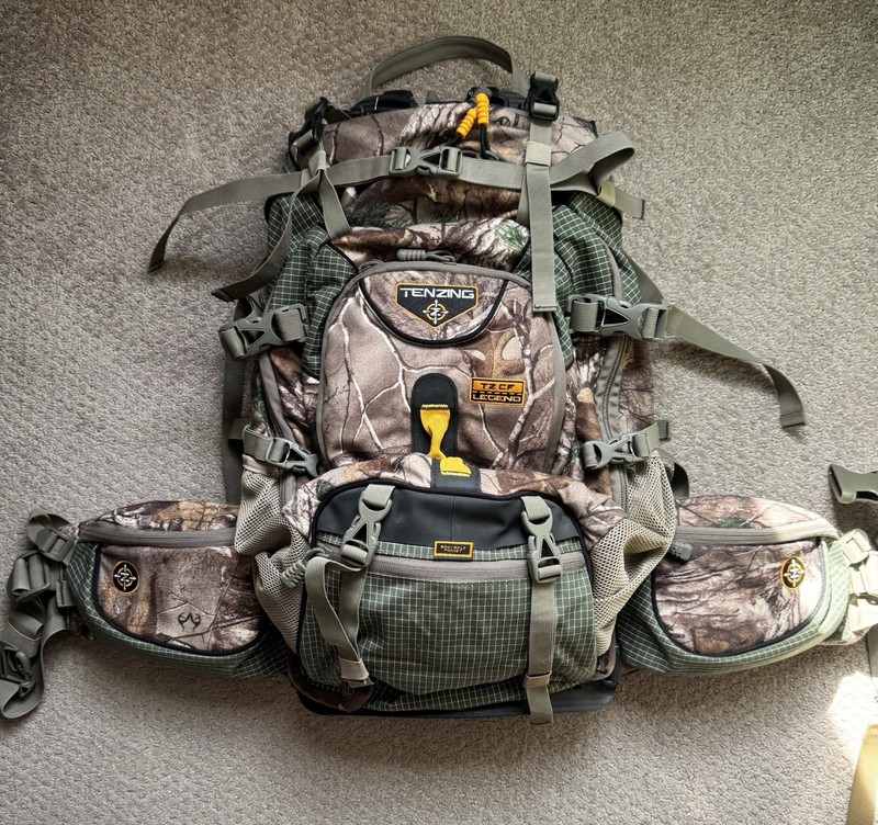 New - Tenzing TZ CF Legend Carbon Frame Backpack For Rifle & Bow