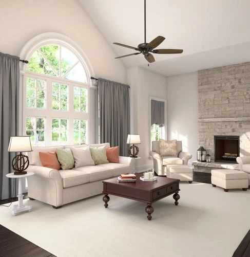 Hunter Fans - Builder 52 Inch Ceiling Fan with Pull Chain-White Finish - Picture 4 of 4