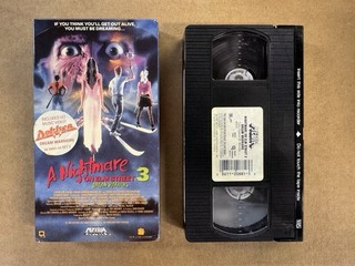 VHS — A NIGHTMARE ON ELM STREET 3 — MEDIA Release
