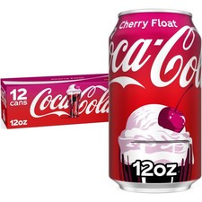 Coca-Cola Cherry Float Soda Soft Drink Cans, ...