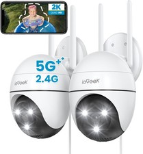 ieGeek 2K PTZ Security Camera Outdoor CCTV Wireless ZS-GQ2 pack of 2