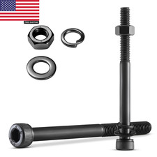  20 Sets M5 X 90Mm Hex Socket Head Cap Screws Bolts and Nuts, Flat  Lock Washe