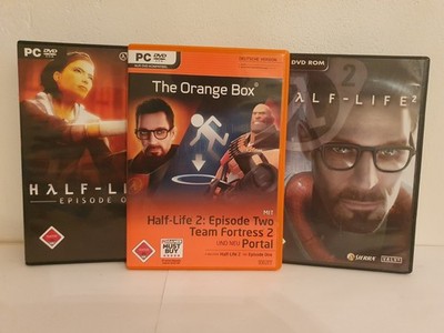 Half Life 2 Episode One The Orange Box Half Life 2 PC Portal TF2 Valve PC DVD