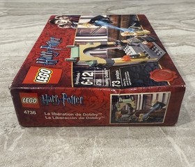 LEGO 4736 Harry Potter Freeing Dobby - Retired Rare - Brand New & Sealed