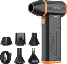 Cordless 110000 RPMElectric Air Duster-Mini Blower Turbo Fan for PC,Toys and Car