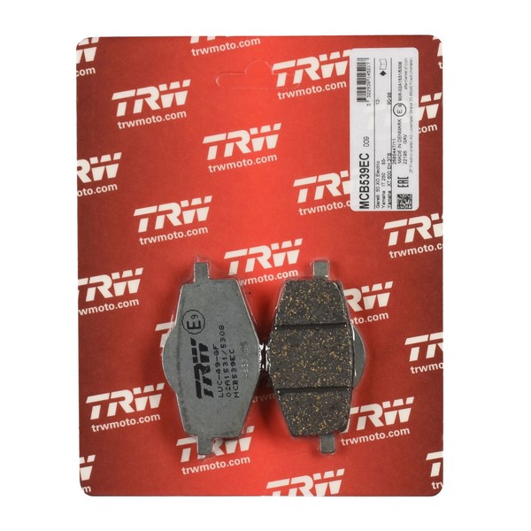 Trw Bremsbelag Organisch (FüR: Yamaha Ybr 125 (Vergaser) RE041 06 Vorne )-image