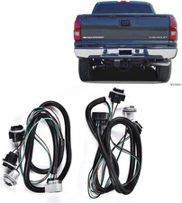 Halogen Tail Light Wiring Harness with Sockets for 2003-2007 Chevrolet Silverado