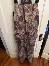 Red Head Camo Pants Overalls S Bone Dry Mossy Oak Duck Blind Hunting Size Medium