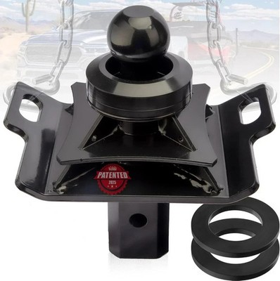 3  Lift 2-5/16'' Gooseneck Ball Hitch (Reinforced Base/Ribs), Replace#GNXA2