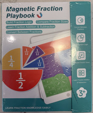 Magnetic Fraction Playbook - New Sealed - FREE SHIPPING