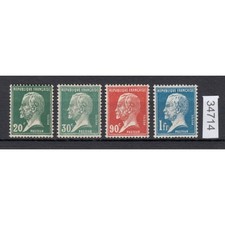 France 1925 : Mi.-N° : 192-95 **