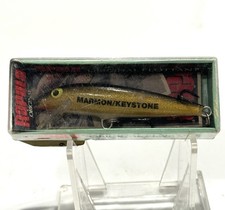 Vintage Tough Marmon Keystone Rapala Advertising Lure Free Shipping