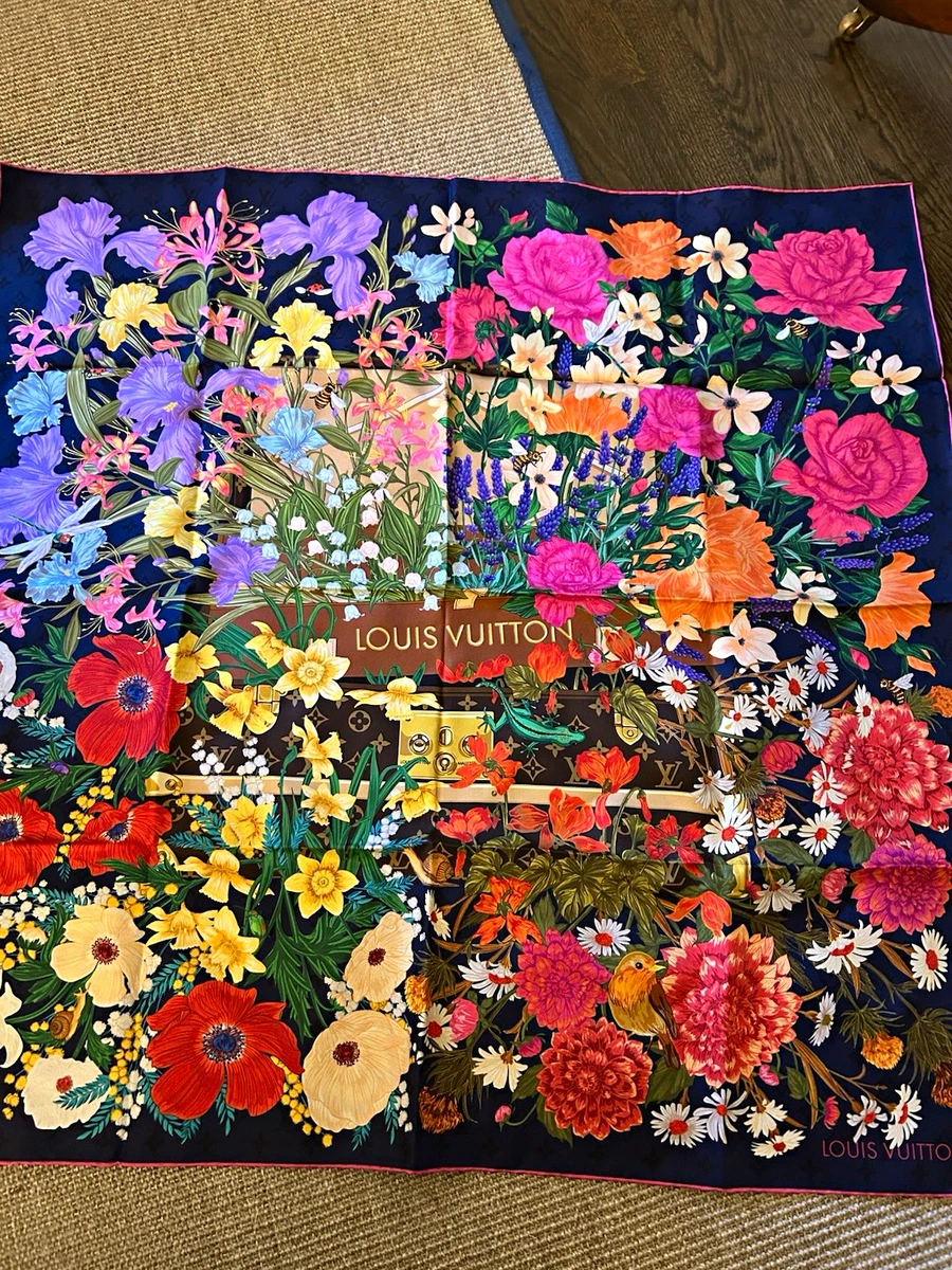 専用　　 LOUIS VUITTON フラワーパターン スカーフ Louis Vuitton Floral Scarves & Wraps for Women for sale | eBay