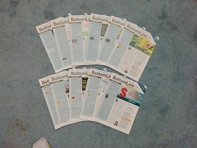 Bottom Line Personal magazines all 11 issues of 2024-2025