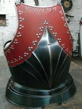 Medieval Steel Leather Vest Jacket Roman Knight Armor Halloween Muscle Jacket