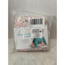 NEW Simple Joys by Carter's Changing Pad Covers Floral Print  Polka Dot 2 Pack