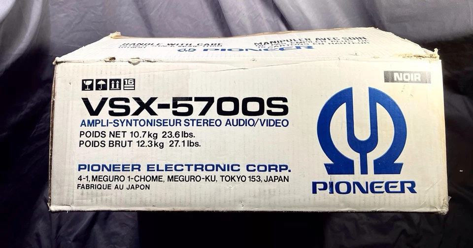 Pioneer VSX-5700S  Vintage AV Surround Sound Receiver TESTED with Bundled REMOTE - Image 2 of 4