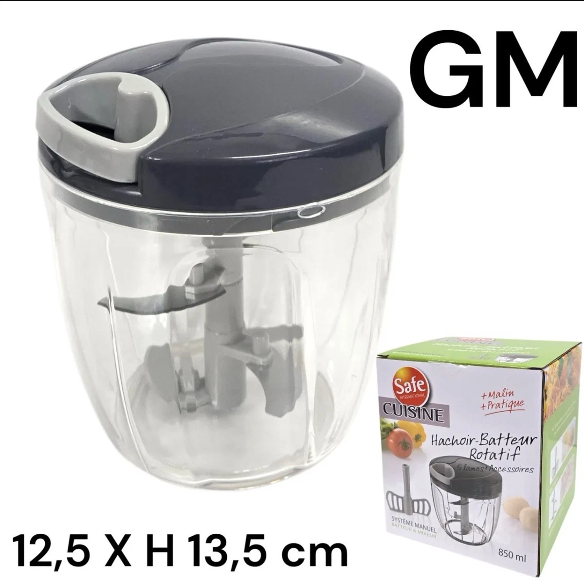 Twister Tupperware Pour Hacher Oignons, Persil, Ail - Hachoir Manuel Vintage En Excellent état
