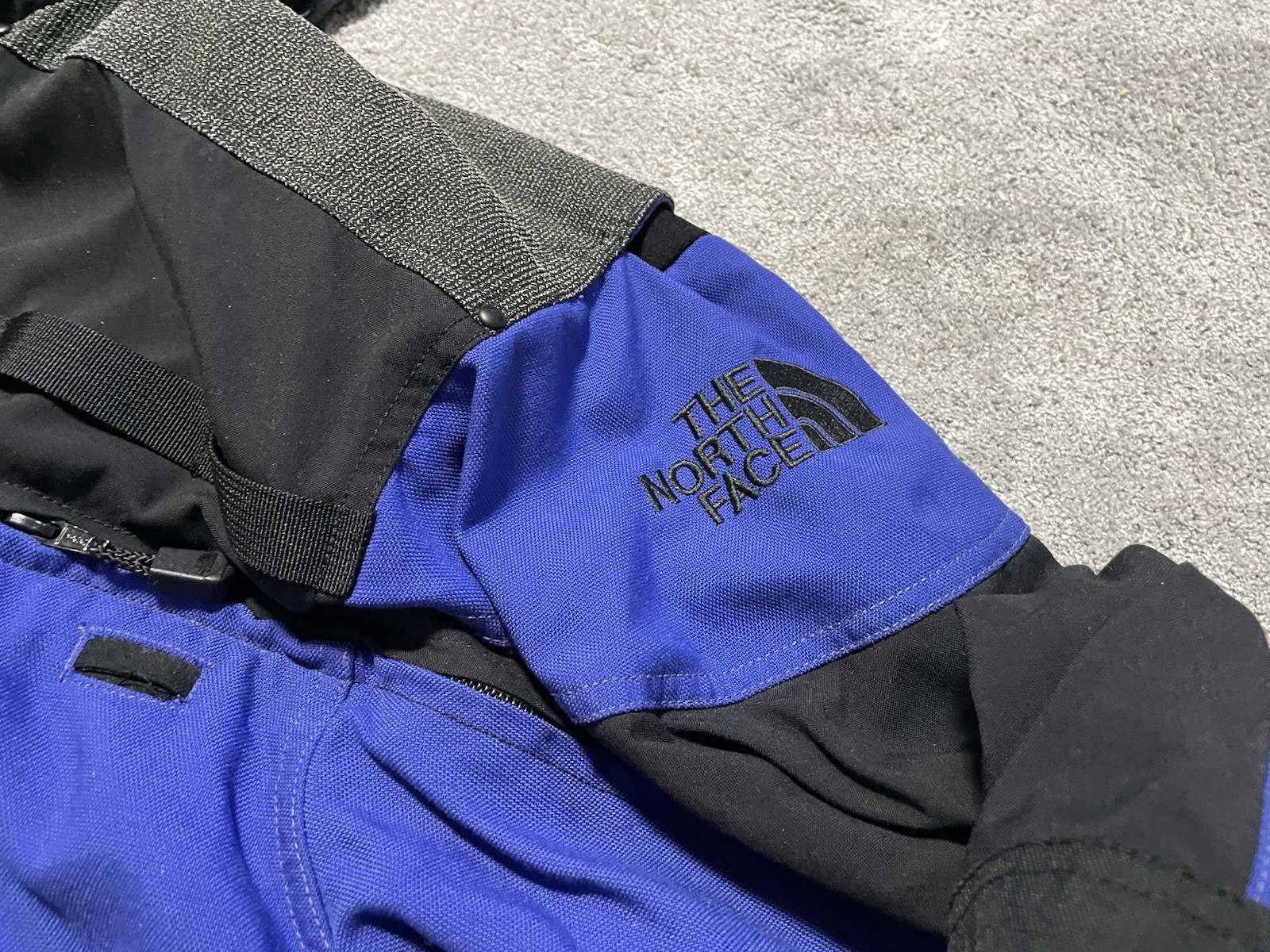 Vintage 90s The North Face Steep Tech Jacket Blue Black Scott Schmidt XL RARE image 10