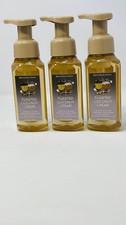 3 BATH BODY WORKS Toasted Coconut Cr me FOAMING HAND SOAP 8.75 FL OZ NEW