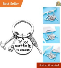 Dad Keychain - Gifts From Son, Daughter - Christmas Father's Day Gift - Key...