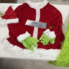 The Grinch Piece Costume Size xl Outfit Mask