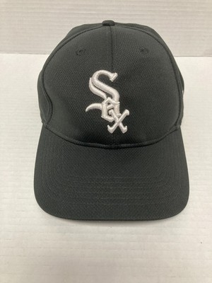 From OC Sports Chicago White Sox Hat Team MLB Black & White Adjustable Strap