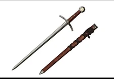 Crusader Knights of Templar Short Medieval Cosplay Sword 23"